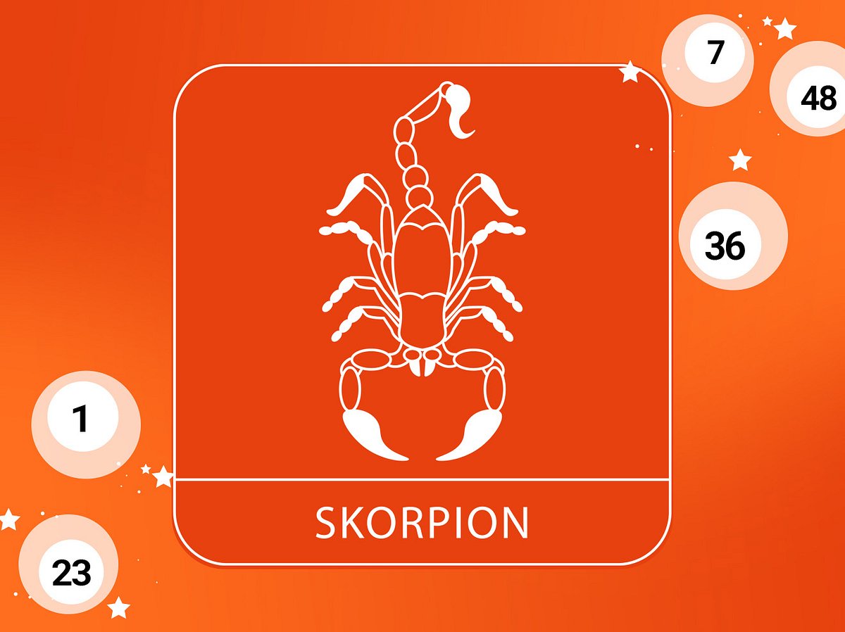 Der Lotto-Tipp für den Skorpion vom 22. bis 28. Mai 2023