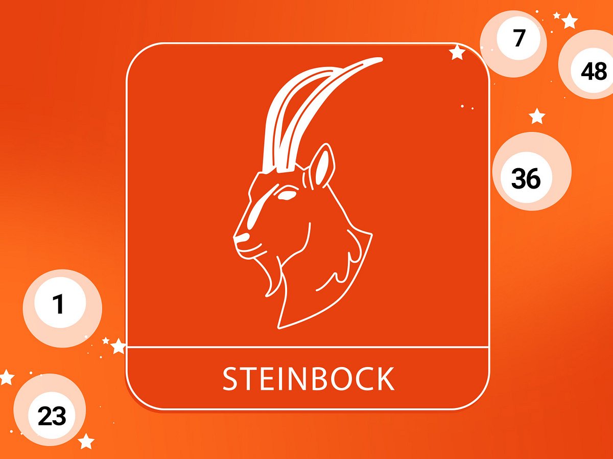 Der Lotto-Tipp für den Steinbock vom 22. bis 28. Mai 2023