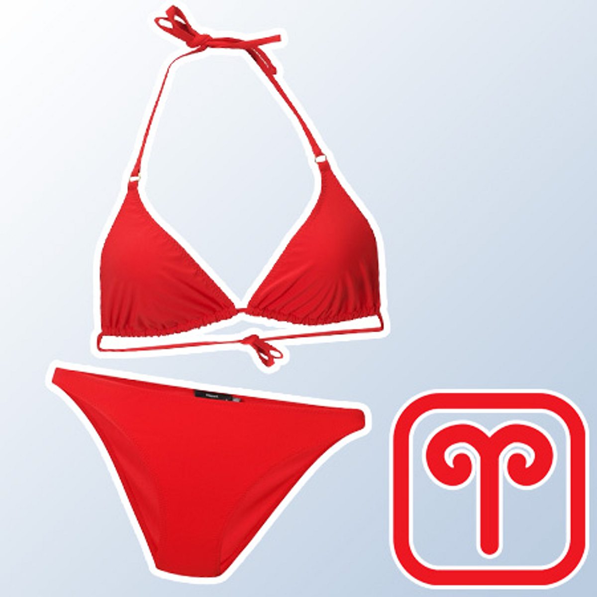 bikini typologie widder