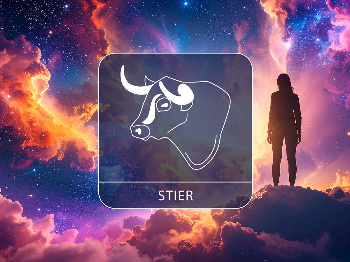 Sternzeichen Stier in einer Traum-Wolken-Welt