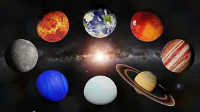 Abbildung der Planeten im Sonnensystem - Foto: dottedhippo/iStock Abbildung der Planeten im Sonnensystem - Foto: dottedhippo/iStock