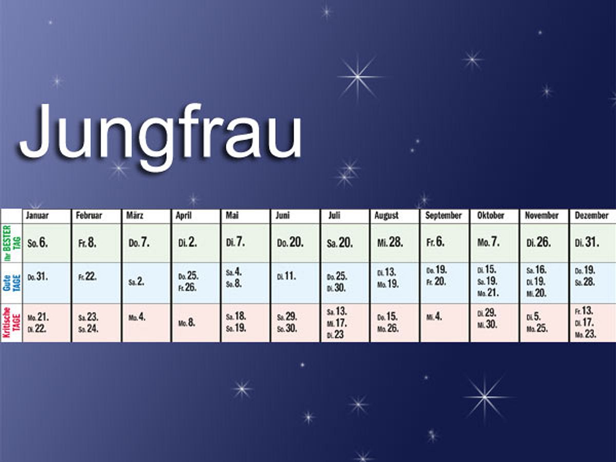 geld kalender3 jungfrau