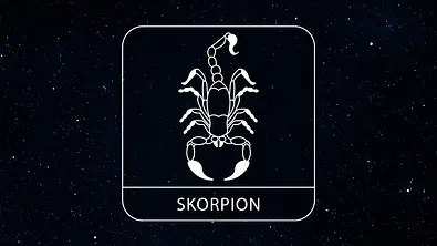Sternenhimmel Skorpion - Foto: Collage mit sololos/iStock und Astrowoche.de