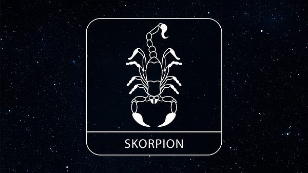 Sternenhimmel Skorpion - Foto: Collage mit sololos/iStock und Astrowoche.de