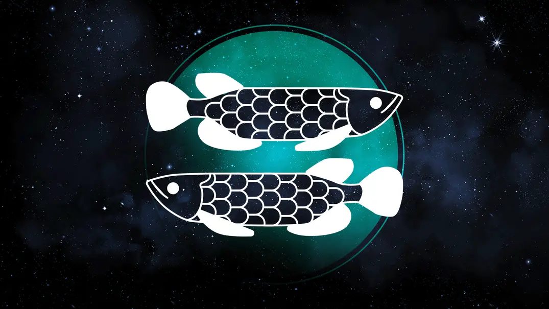 Abbildung Sternzeichen Fische - Foto: Collage von Astrowoche.de (Dominica Zaborowski) & Adobe Stock (Manuel Adorf) Abbildung Sternzeichen Fische - Foto: Collage von Astrowoche.de (Dominica Zaborowski) & Adobe Stock (Manuel Adorf)