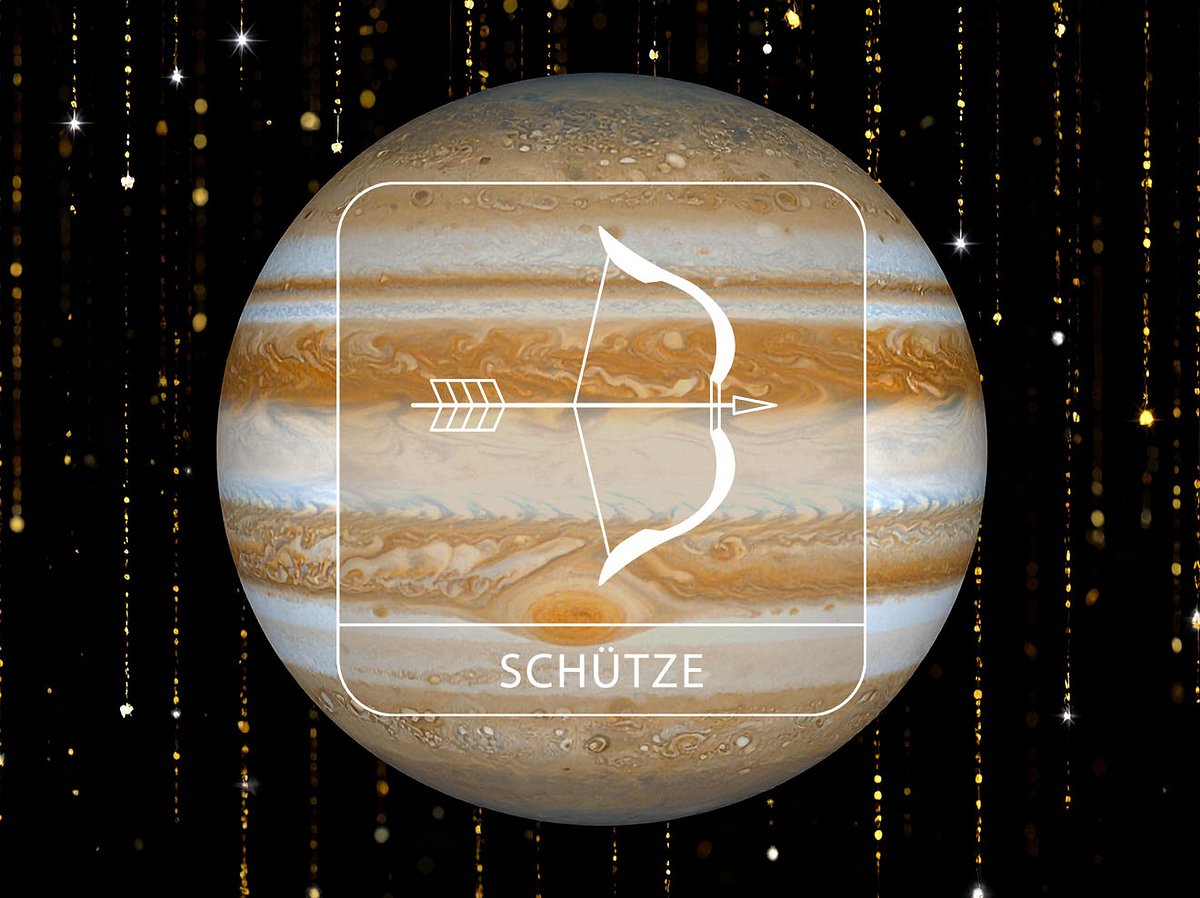 Sternzeichen Schütze mit Glücksplanet Jupiter