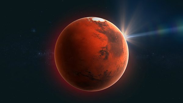 Planet Mars 3D-Rendering - Foto: iStock/RistoArnaudov