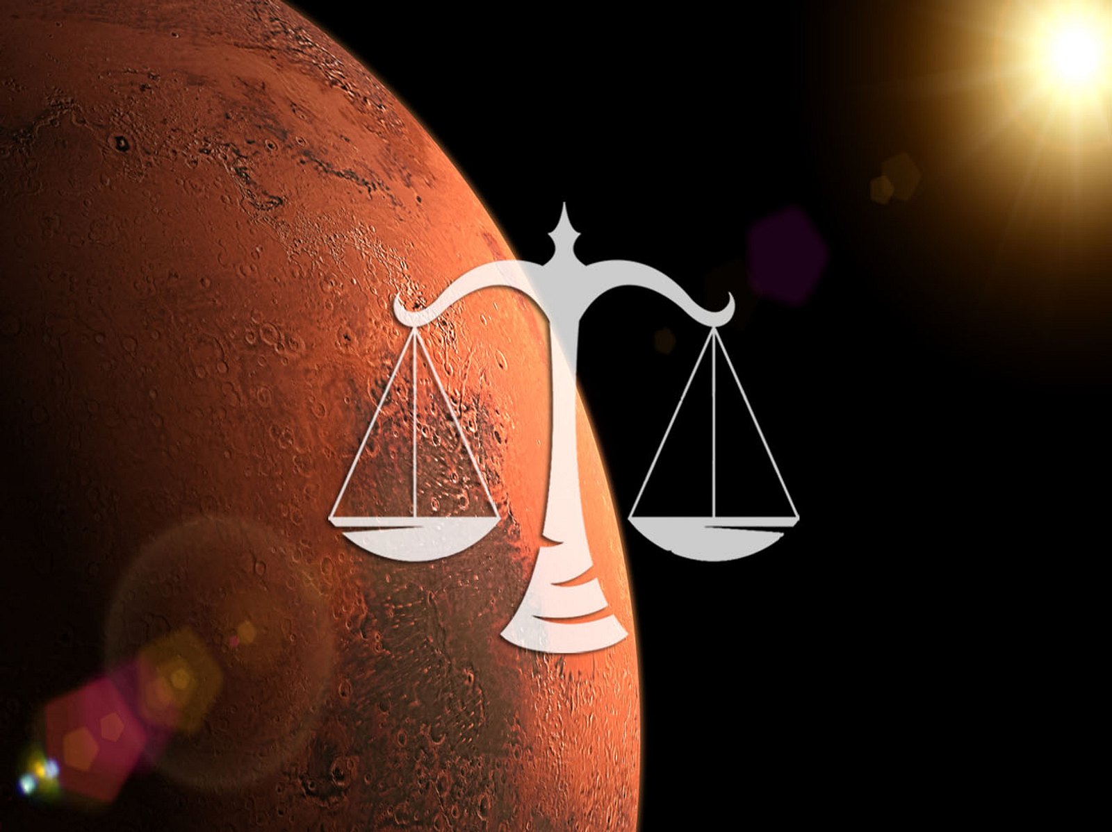 Mars in der Waage Astrowoche