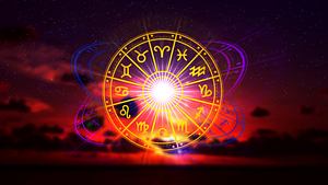 Sternzeichen im orangenen Horoskopkreis  - Foto: rawintanpin/iStock
