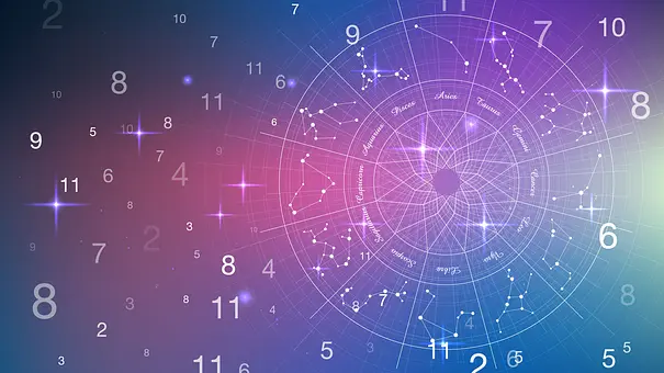 Ziffern angeordnet rund um eine Sternzeichen-Radix - Foto: Luxcor/iStock Ziffern angeordnet rund um eine Sternzeichen-Radix - Foto: Luxcor/iStock
