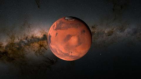 Planet Mars im Sonnensystem - Foto: emes Laszlo/iStock