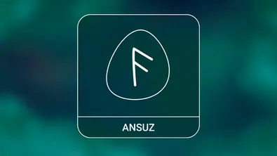 Rune Ansuz - Foto: Redaktion Astrowoche.de