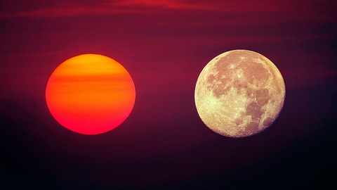 Die astropsychologische Bedeutung von Sonne und Mond
