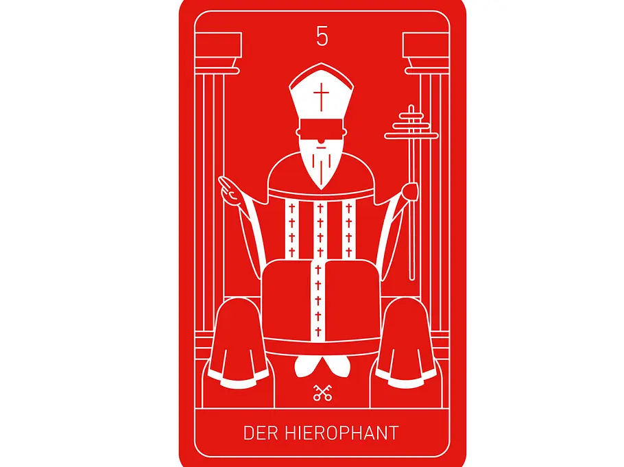 Hierophant Tarot: Der Hierophant