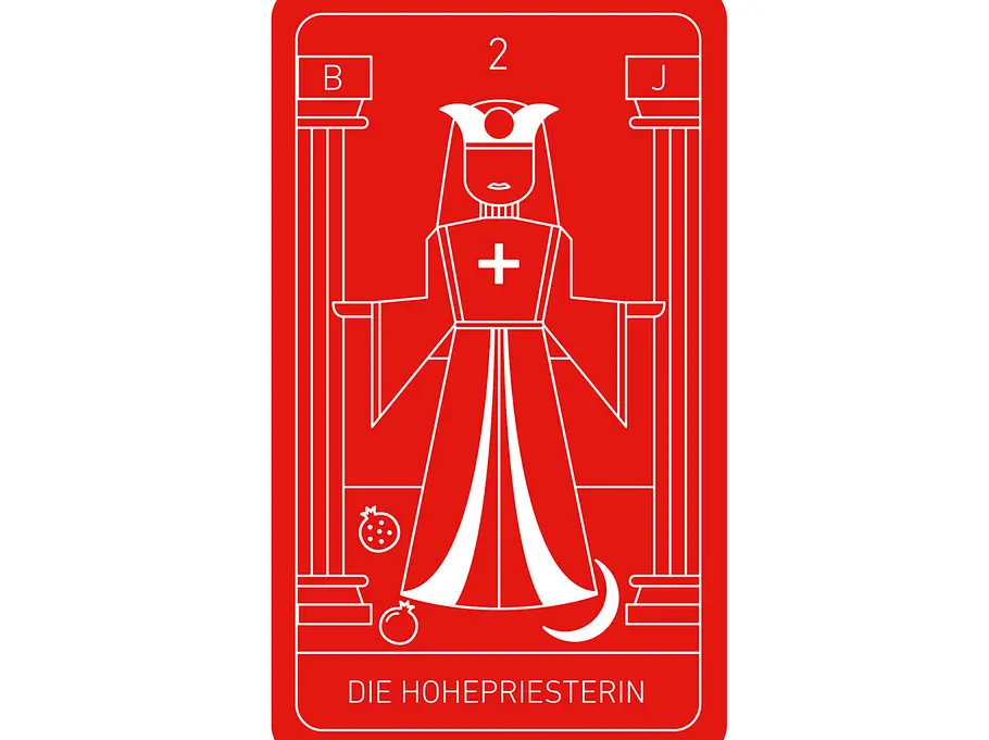 Hohepriesterin Tarot: Die Hohepriesterin