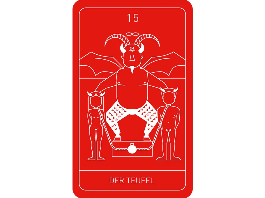 Teufel Tarot: Der Teufel