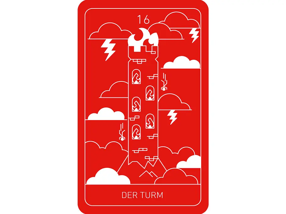 Turm Tarot: Der Turm