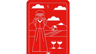 Tarot: Fünf Kelche - Foto: BauerXcel Tarot: Fünf Kelche - Foto: BauerXcel