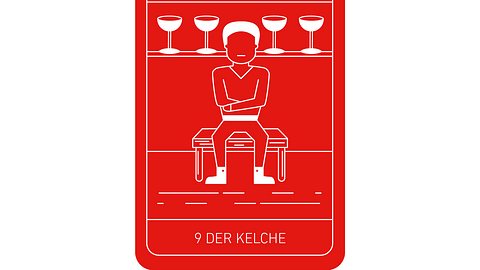 Tarot: Neun Kelche - Foto: BauerXcel