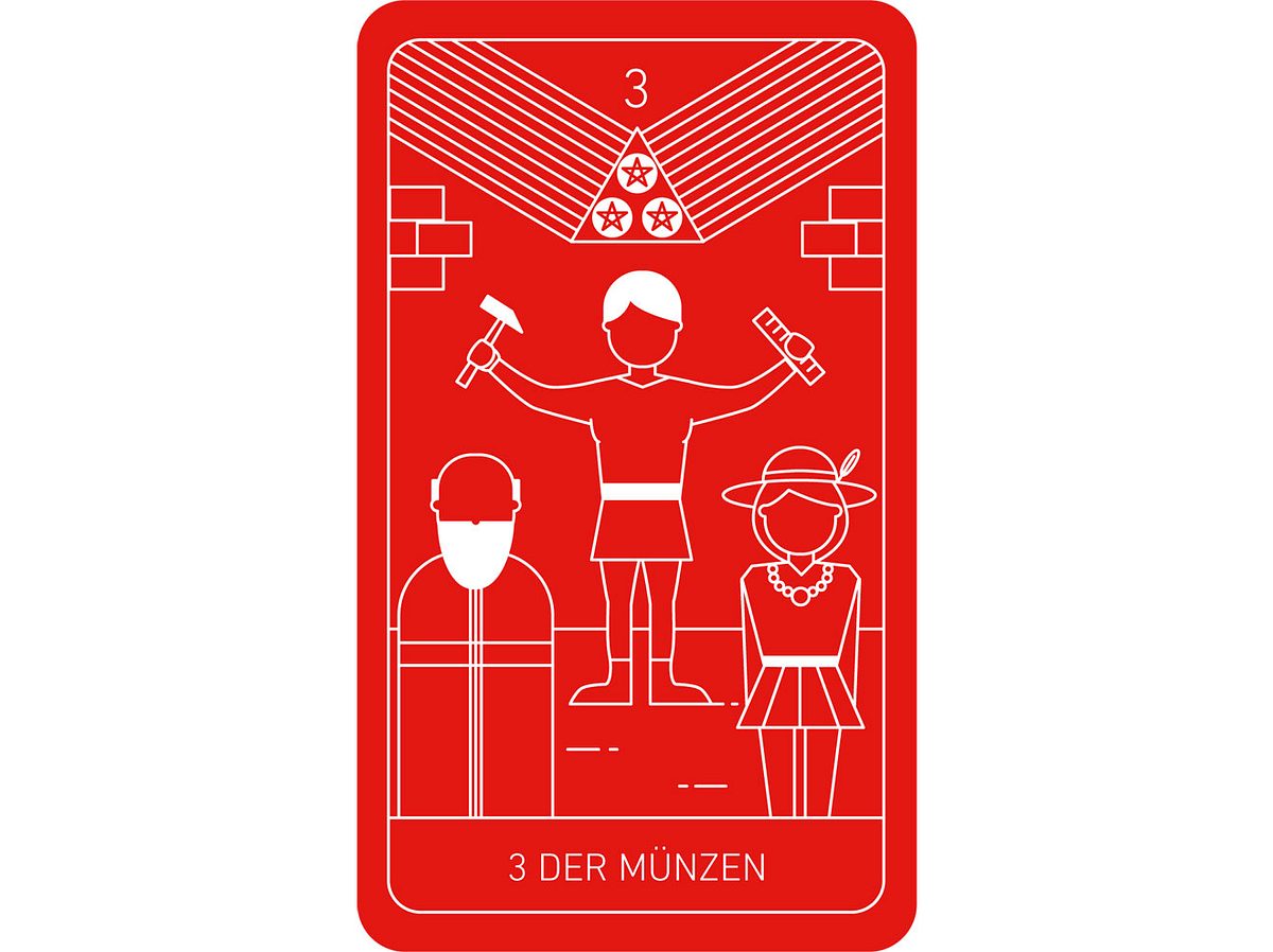 Tarot: Drei Münzen