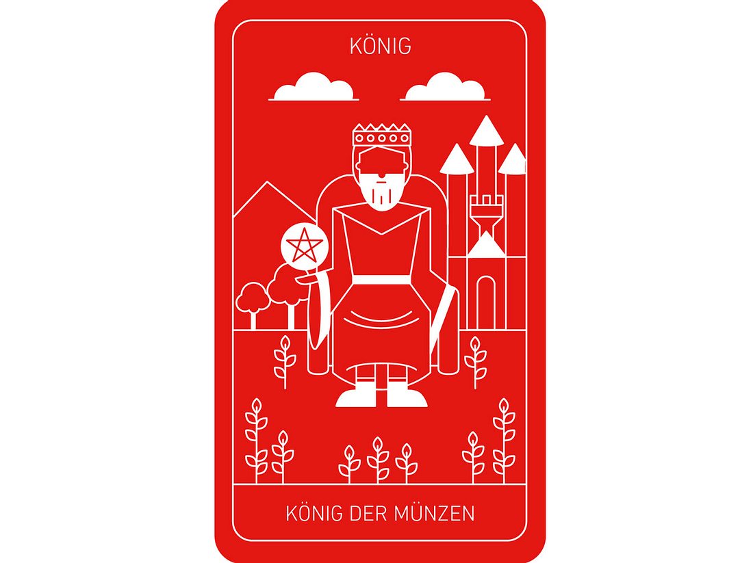 Tarot Das bedeutet der König der Münzen Astrowoche