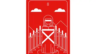 Tarot: Acht Schwerter - Foto: Bauer Xcel Tarot: Acht Schwerter - Foto: Bauer Xcel