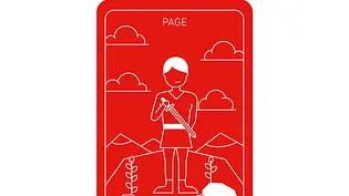 Tarot: Page der Schwerter - Foto: Bauer Xcel Tarot: Page der Schwerter - Foto: Bauer Xcel