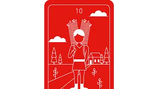 Tarot: Zehn Stäbe - Foto: Bauer Xcel Tarot: Zehn Stäbe - Foto: Bauer Xcel