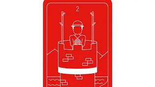 Tarot: Zwei Stäbe - Foto: Bauer Xcel Tarot: Zwei Stäbe - Foto: Bauer Xcel