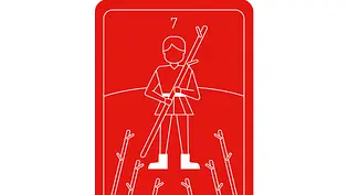 Tarot: Sieben Stäbe - Foto: Bauer Xcel Tarot: Sieben Stäbe - Foto: Bauer Xcel