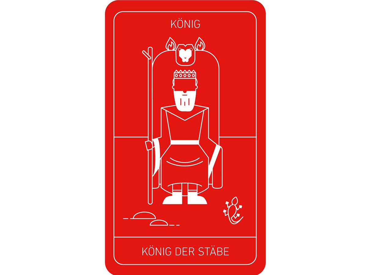 Tarot: König der Stäbe