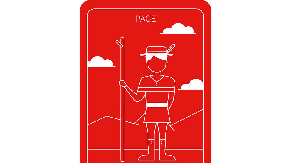 Tarot: Page der Stäbe - Foto: Bauer Xcel