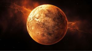 Ansicht auf den Planeten Venus im Universum - Foto: Taha/AdobeStock (KI generiert)