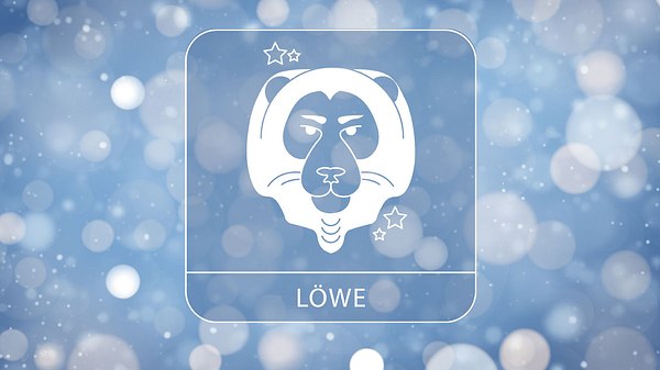 Sternzeichen Löwe vor winterlichem Hintergrund - Foto: Collage mit Amore al Arte / iStock & Astrowoche.de